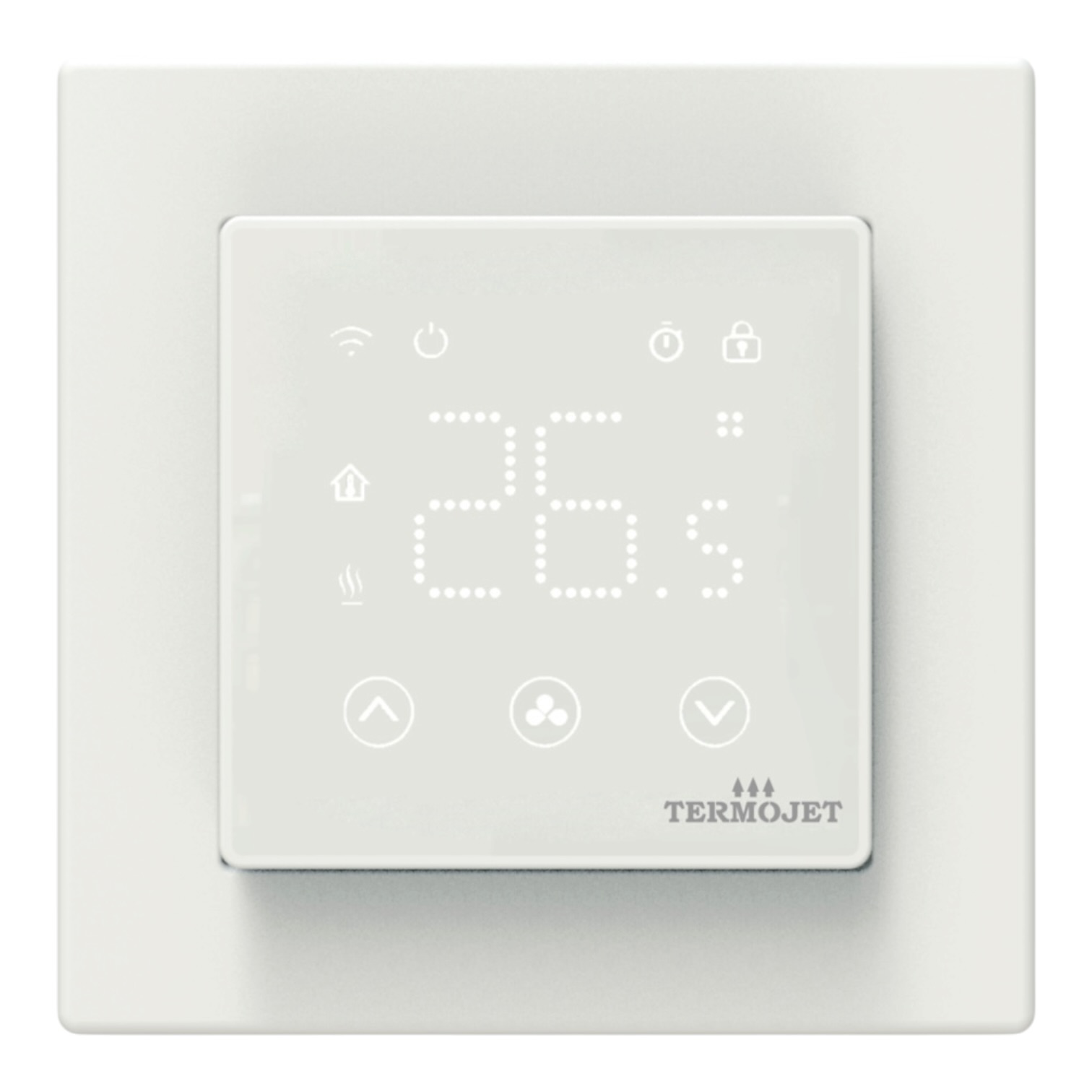 Programator przewodowy Termojet do ramki podtynkowej HT-130 HT130WHT (biały)