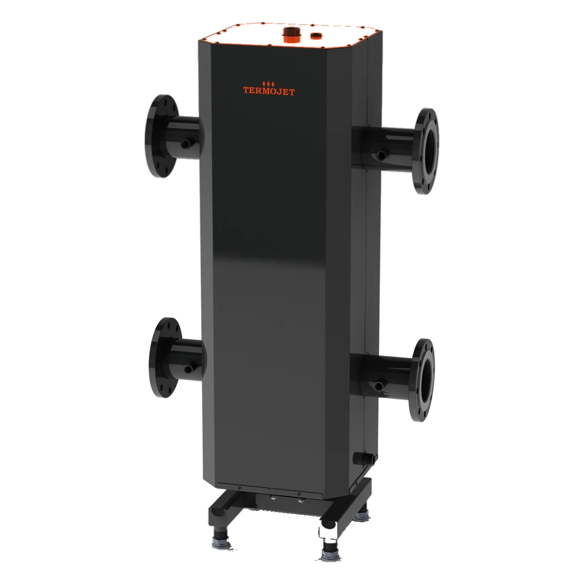 Sprzęgło hydrauliczne kołnierzowe Termojet w obudowie termoizolacyjnej z podstawą SH-32F