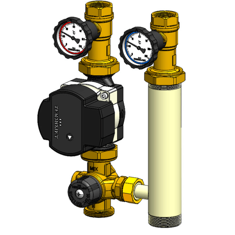 Grupa pompowa Termojet (z zaworem termostatycznym) GP-36