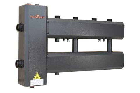 Kolektor Termojet w obudowie termoizolacyjnej 2+1 góra KSH22G125.200