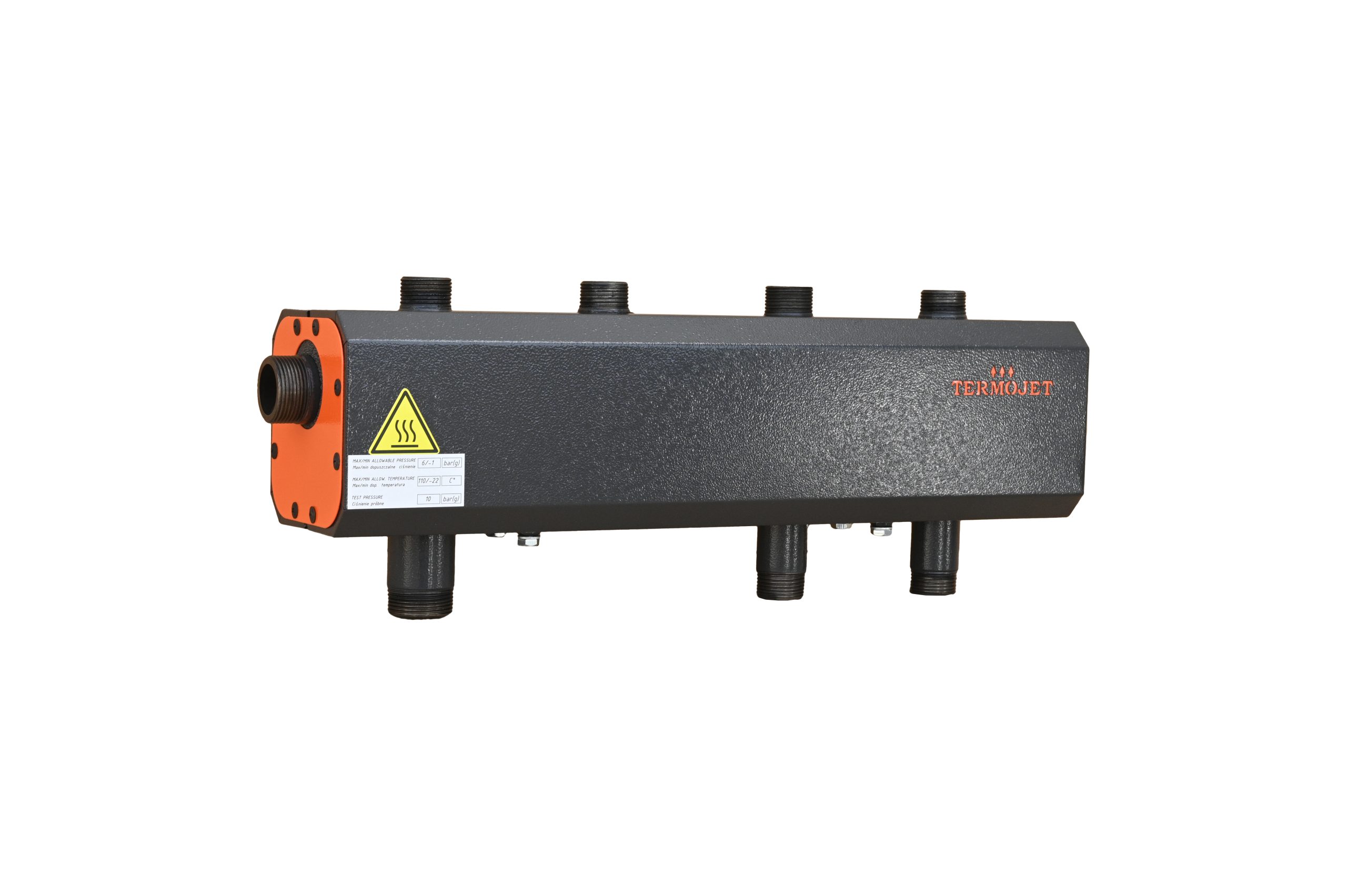 Kolektor Termojet w obudowie termoizolacyjnej 2 góra + 1 dół K31GD125.114