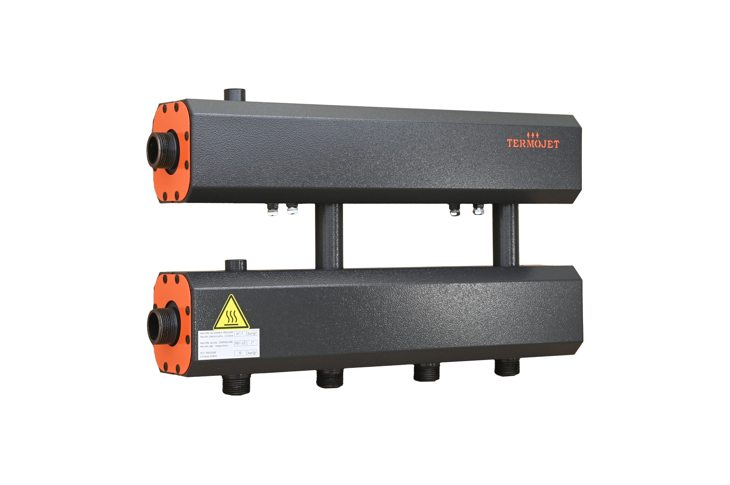Kolektor Termojet w obudowie termoizolacyjnej 2+1 dół K22D125.200