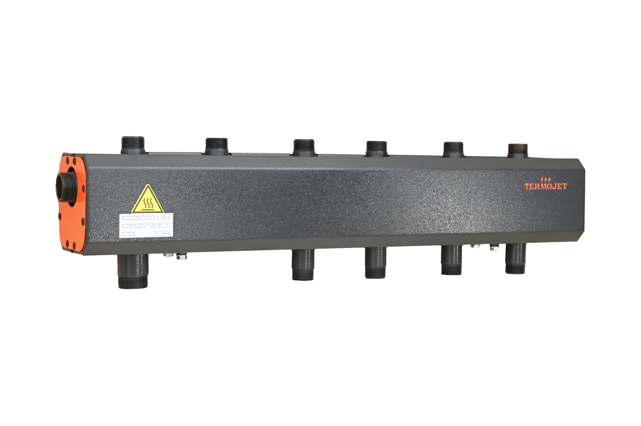 Kolektor Termojet w obudowie termoizolacyjnej 3 góra + 2 dół K51GD125.114