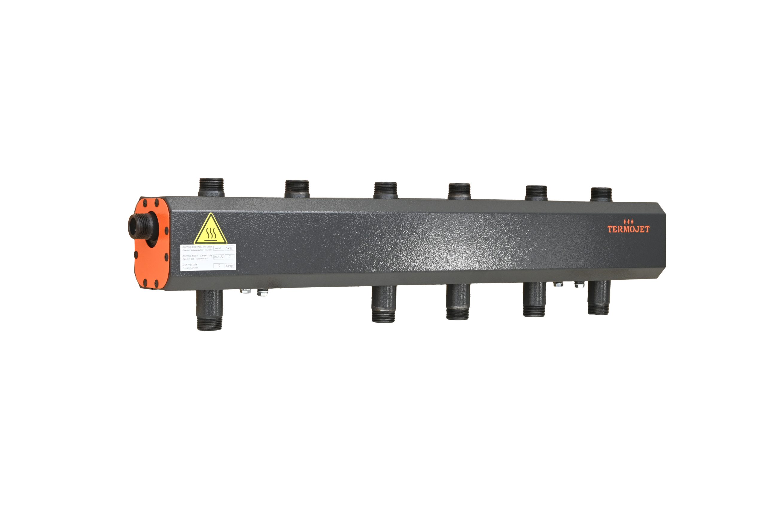 Kolektor Termojet w obudowie termoizolacyjnej 3 góra + 2 dół K51GD125.100