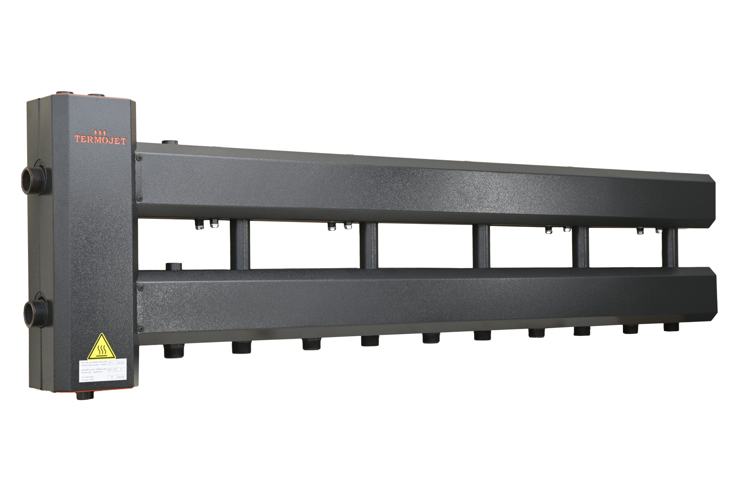 Kolektor Termojet w obudowie termoizolacyjnej 5+1 dół KSH52D125.200
