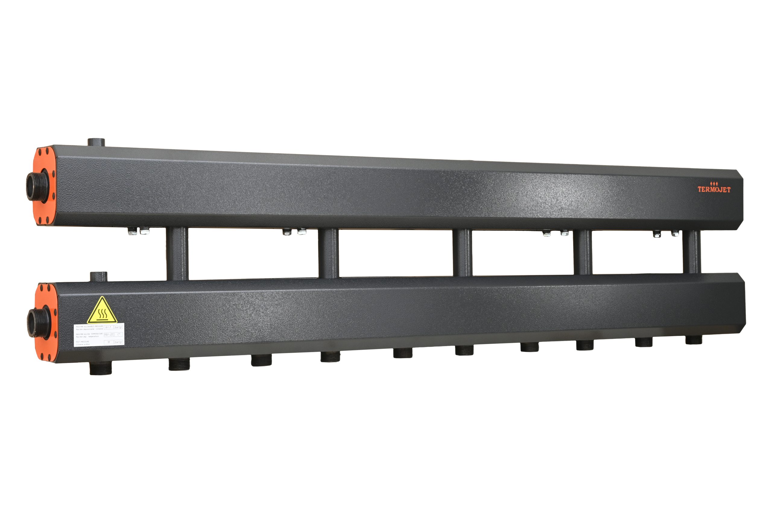 Kolektor Termojet w obudowie termoizolacyjnej 5+1 dół K52D125.200